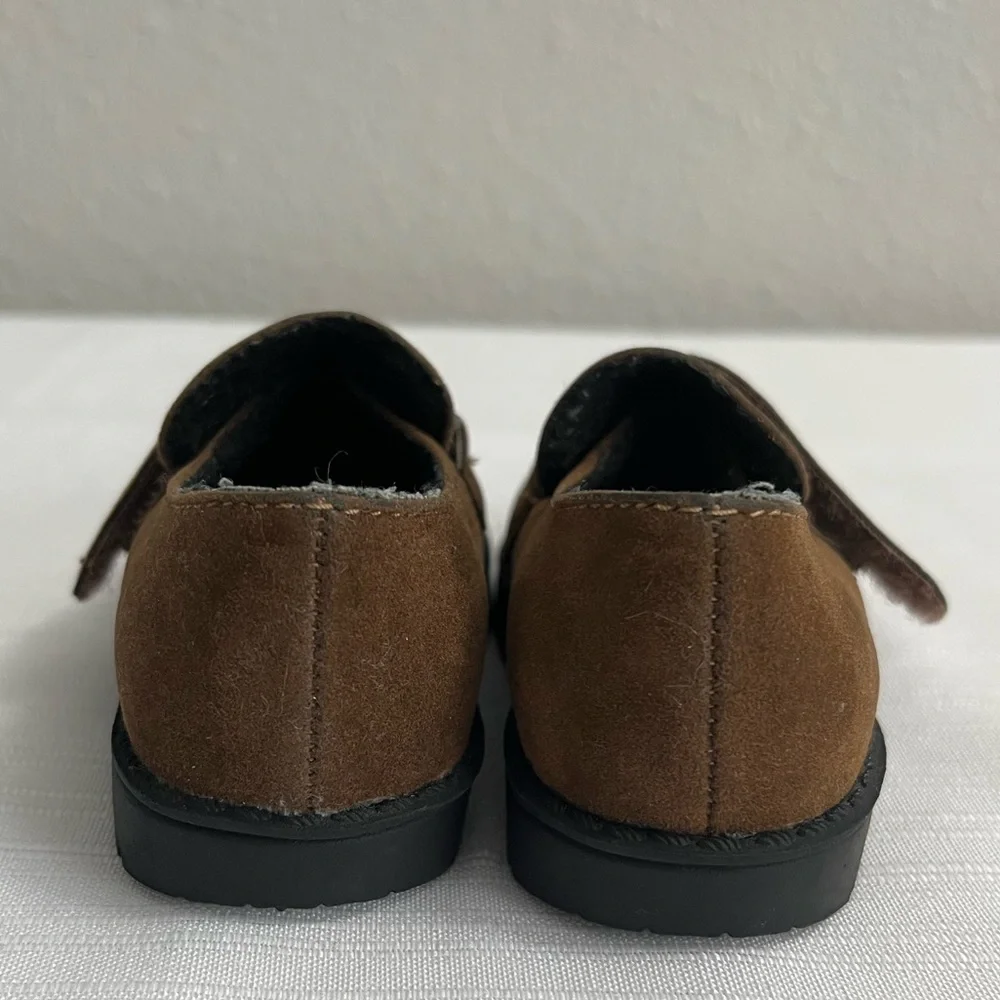 Lamour Velcro Brown Baby Shoes 3-6 Months